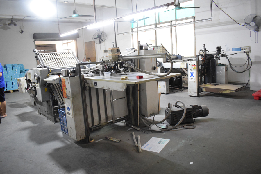 GUANGZHOU YM PACKAGE PRODUCTS CO.,LTD. สายการผลิตของผู้ผลิต