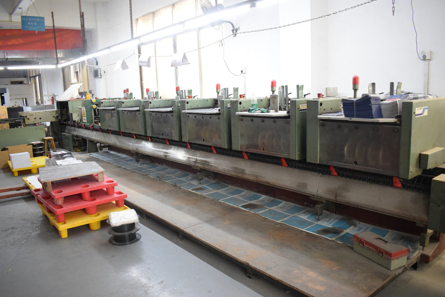 GUANGZHOU YM PACKAGE PRODUCTS CO.,LTD. สายการผลิตของผู้ผลิต