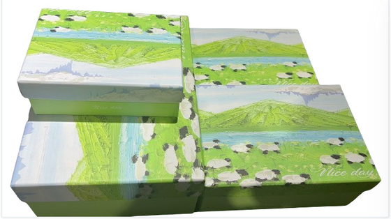 กล่องของขวัญ Flip Top แบบสวยงาม