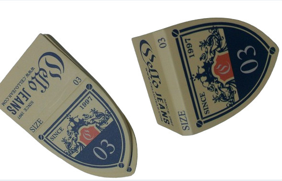 แสงสว่าง Custom Hangtag การพิมพ์สี Custom Hanging Gift Tags