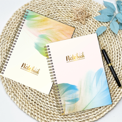 ปรับแต่งตามที่คุณต้องการ ความทนทานสูง หนังสือพิมพ์ hardcover สายกลมสําหรับศิลปิน 'การสมองที่สมบูรณ์แบบ