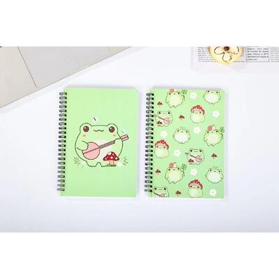 สมุดโน๊ตปกแข็งเกลียวสีดำมีปกแข็งเข้าเล่มเกลียวทนทาน เหมาะสำหรับศิลปินในการสเก็ตช์ภาพและจดบันทึก