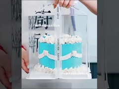 การ แพ็ค เค้ก แบบ ใส ที่ มี คุณภาพ สูง และ สะอาด ต่อ สภาพ สิ่ง แวดล้อม