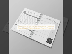 ปรับแต่งตามที่คุณต้องการ หนังสือพิมพ์ปกแข็งกระโปรง ตัวเลือกการบุคคลิปแบบปกปกปกธรรมดา