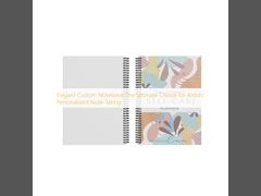 หนังสือพิมพ์ที่แต่งเองที่หรูหรา เป็นตัวเลือกที่ดีที่สุดสําหรับการบันทึกข้อความส่วนตัวของศิลปิน