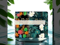 สมุดโน๊ตปกแข็งแบบเกลียว A5 พิมพ์โลโก้ พร้อมตัวเลือกการปรับแต่งและรูปแบบกระดาษแบบ Dot-Grid