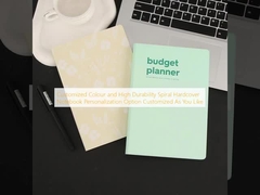 สมุดโน้ตปกแข็งแบบเกลียวสีสันที่ปรับแต่งได้และทนทานสูง ตัวเลือกการปรับแต่งส่วนบุคคล ปรับแต่งได้ตามที่คุณต้องการ