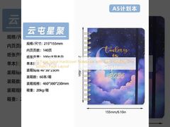 สมุดโน้ตปกแข็งแบบเกลียว 15 หน้า พร้อมสันเกลียว จัดหน้าแบบหนึ่งวิชา