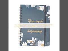 สมุดโน้ตปกแข็งแบบเกลียว 1 วิชา ขนาด 5.8 x 8.3 นิ้ว ปรับแต่งสีได้