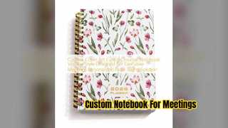 สมุดบันทึกแบบกำหนดเองสำหรับการประชุมผู้บริหาร